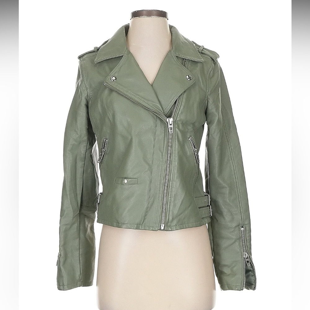 Blank NYC Faux Leather Moto Jacket Easy Rider